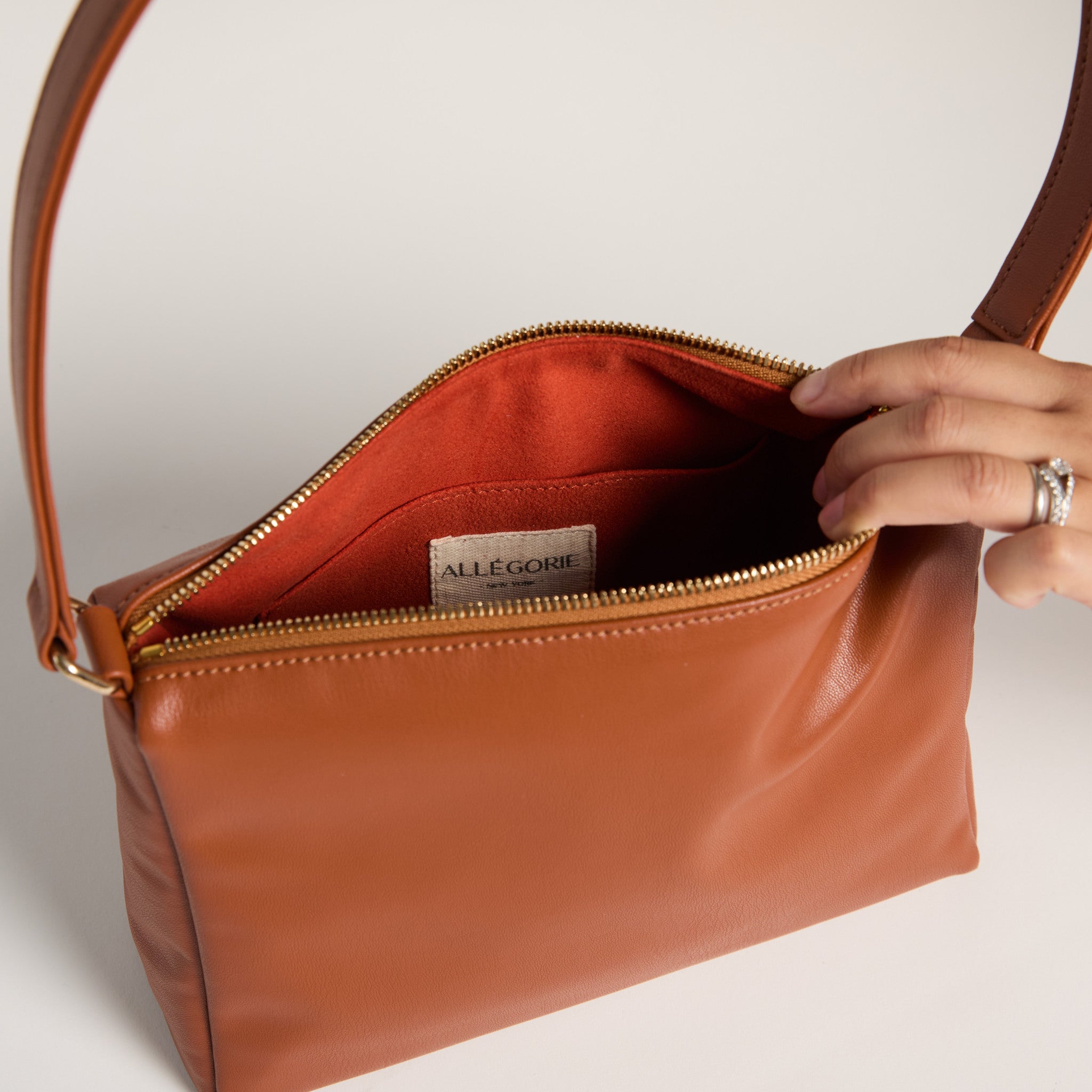 Gala Shoulder Bag (Brown)