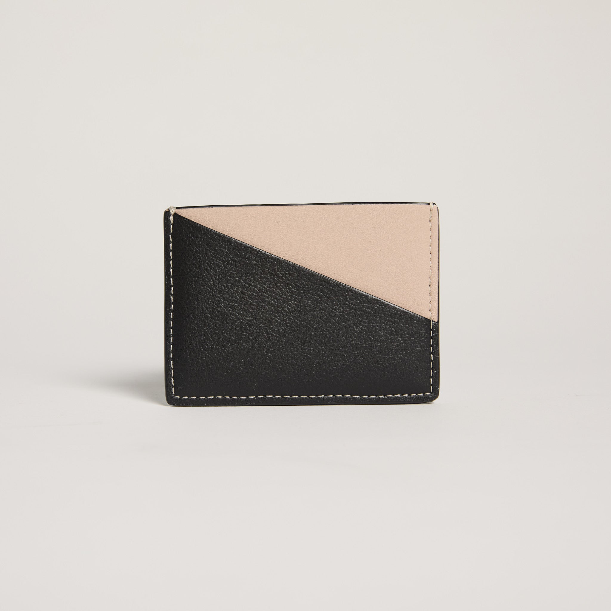 Gala Puzzle Cardholder (Black / Cream)