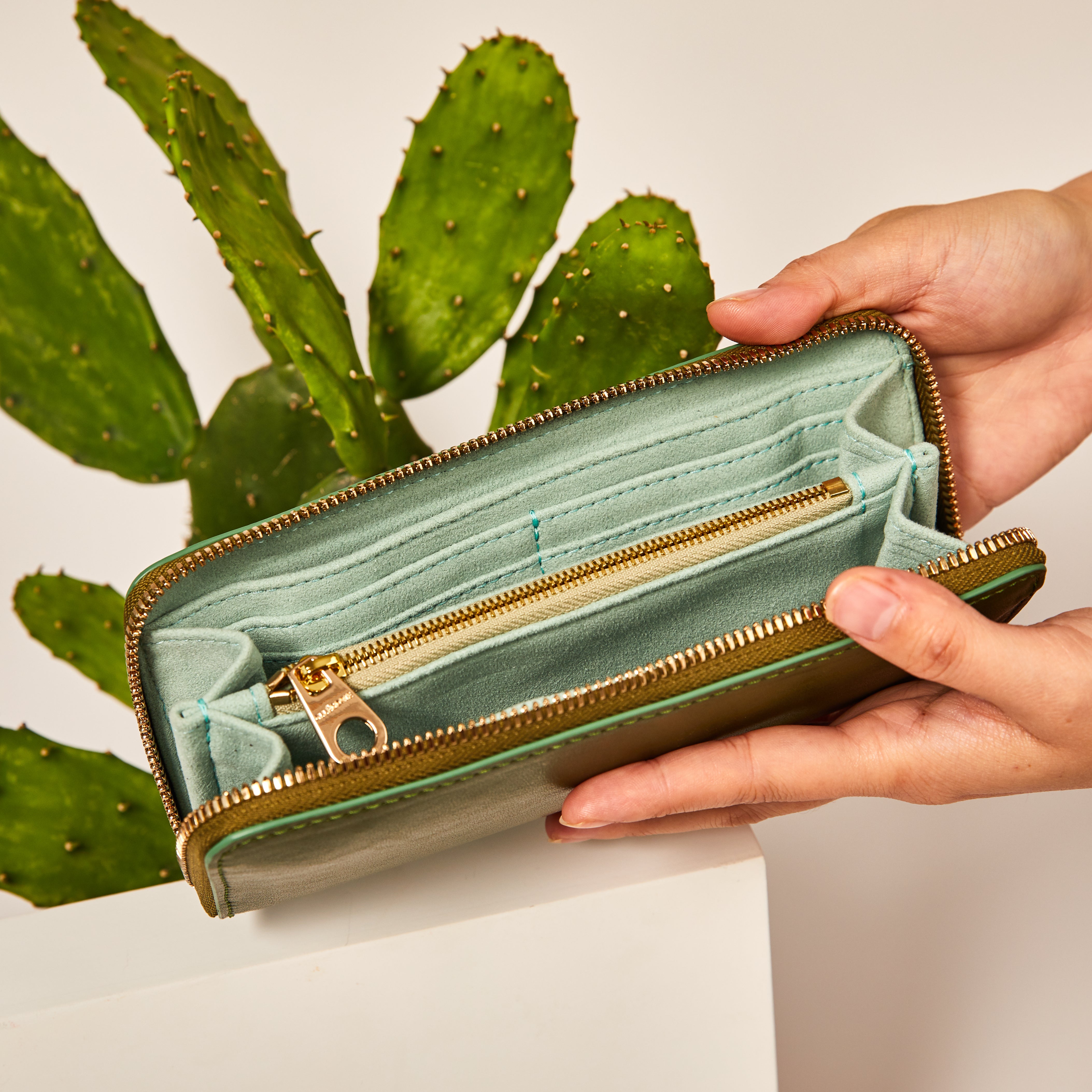 Cactus Long Wallet
