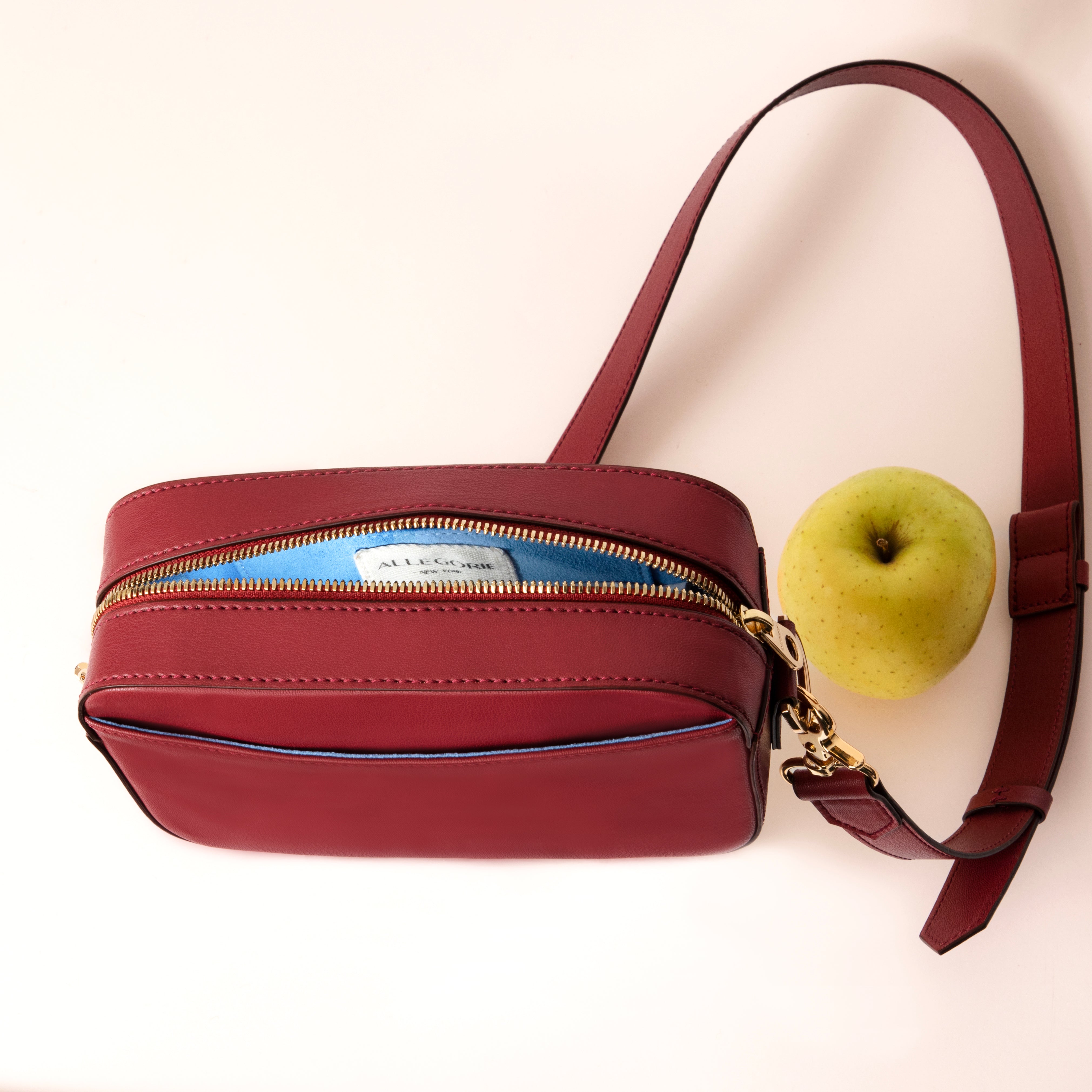 Gala Crossbody Camera Bag (Wine)